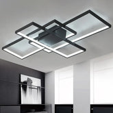 Lampada a sospensione led Stile Moderno Rettangolare - clowasit.com